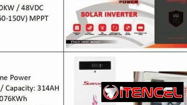 Inversor 10k + batería 16k en 3800