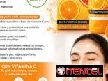 Limpiador facial blanqueador con vitamina C (CV)