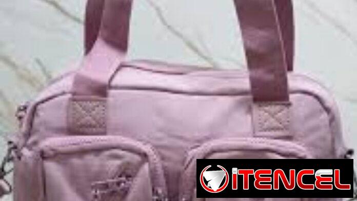Cartera mediana de mano con tirante