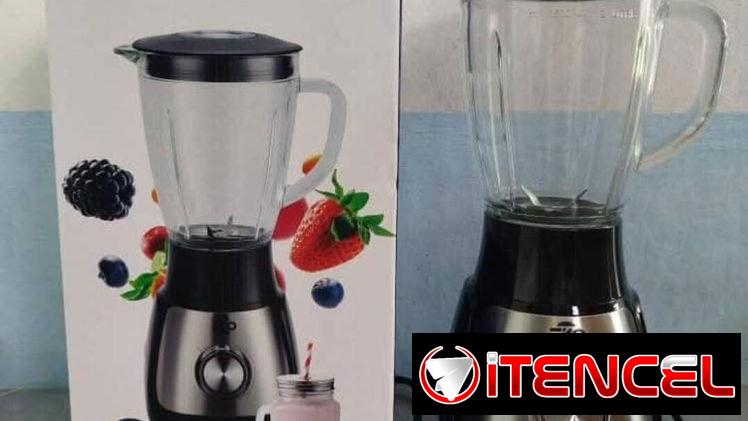 Batidora eko con vaso de cristal 55