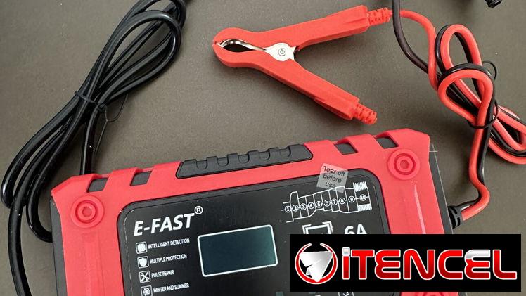 Cargador de batería inteligente 12v  carga lenta 🔋