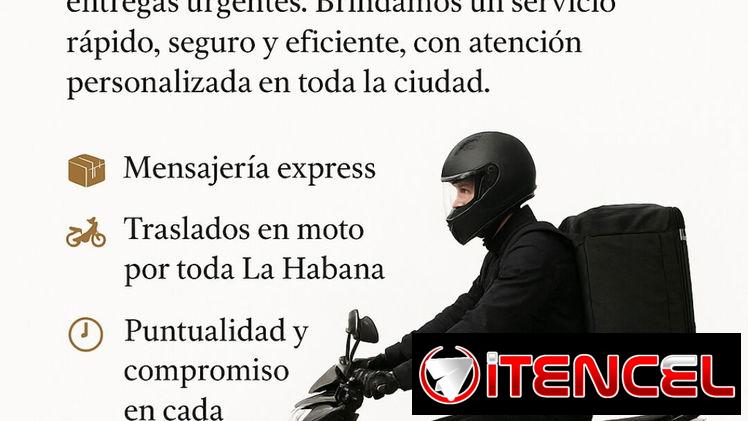 Servicio de taxis y mensajería en la Habana