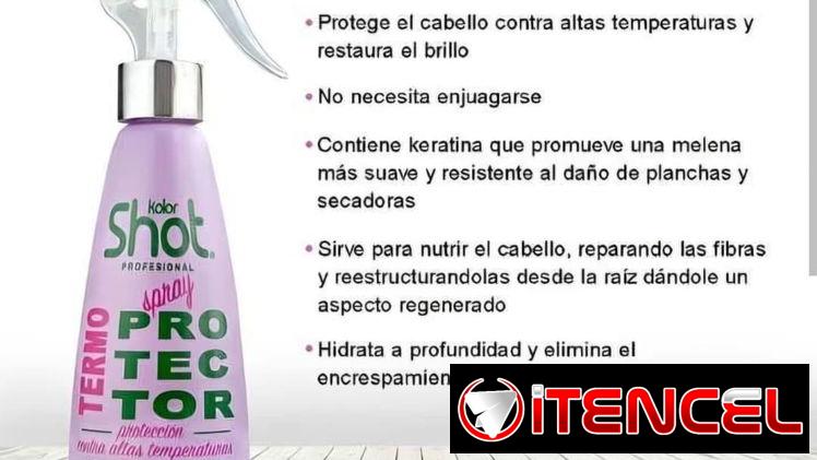 Termo protector kolor Shut .laca .gel modelador .termo protector wow