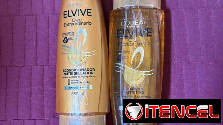 juegos de champú y acondicionador elvive‼️