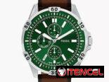 Reloj FOSSIL Garrett Mod. FS6147 CRONÓGRAFO CUARZO JAPONÉS Caja 44mm en acero inoxidable, manillas en cuero legítimo NEW