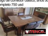 Juego de comedor antiguo en venta