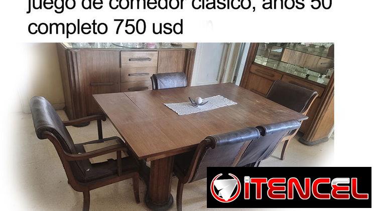 Juego de comedor antiguo en venta