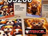 Rompecabezas para niños y adultos, juego de serpientes y escaleras,dados traslúcidos cubo de Rubik, cartas Uno, etc..
