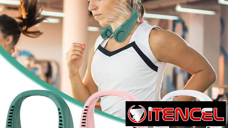 Ventilador recargable de cuello