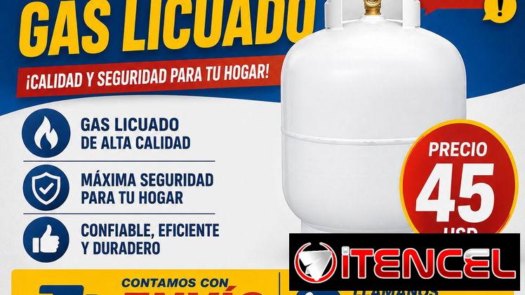 Líquido d gas en venta 45 usd, balita d gas o cilindro