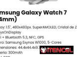 Samsung Galaxy Watch 7 (44mm). Nuevo con garantía