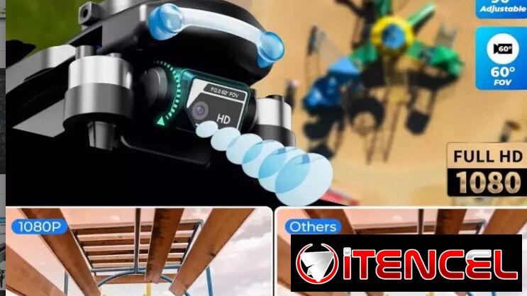 Drone retraíble//Para uso didáctico y como juguete (no uso profesional, sin GPS)// fácil de trasladar//Nuevo