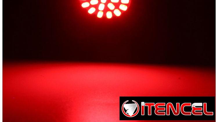 BOMBILLO 1157 DE 2 CONTACTOS LED ROJO