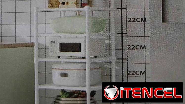 Estanteria de 5 Niveles con Rueda