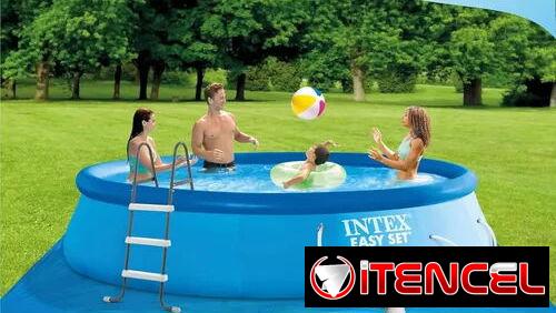 Piscina armable de 4.57×1.07m Intex nueva a estrenar