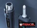 Transmisor y Receptor de microfono o instrumentos Doble(sirve para convertir los microfonos de lineas en inalámbricos)