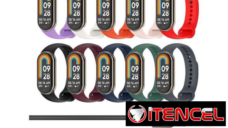 Correas de silicona y cargadores para Mi band 10/9/8