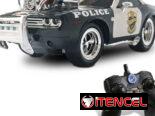 Carro de Policía Hot Weels de juguete