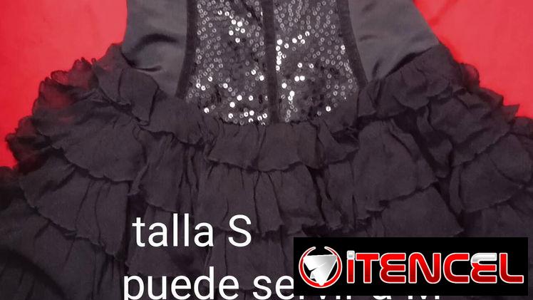 VESTIDOS NEGROS  TALLAS S  y M.