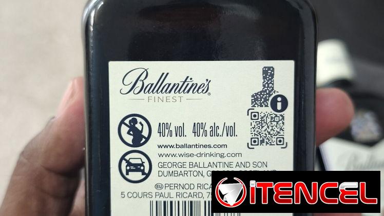 !!.. SUPER GANGA WHISKEY BALLANTINES 350ML