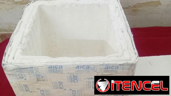 Caja de poliespuma  para conservar cosas frias