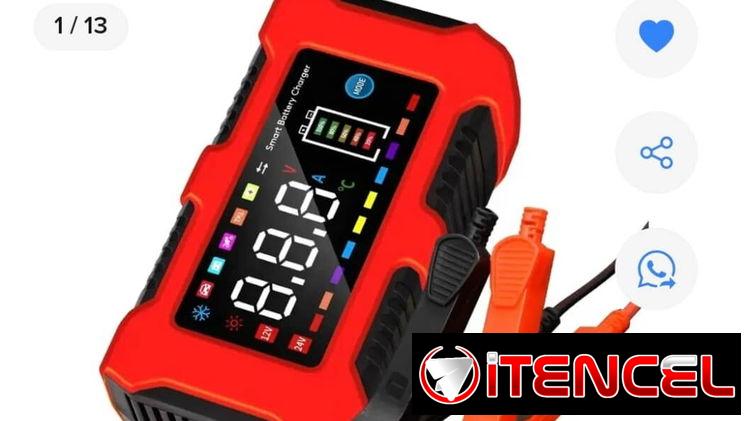 Cargador de batería 12v, 10ah