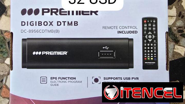 Smart tv con cajita y soporte (giratorio y fijo)