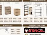 Oferta! Mesas plegables, estantes resistentes y gaveteros de calidad (kinetica)