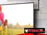 Antena de TV Digital para Interior, Alta Definición HDTV Ultra Compacta, Amplifica la Recepción de Canales