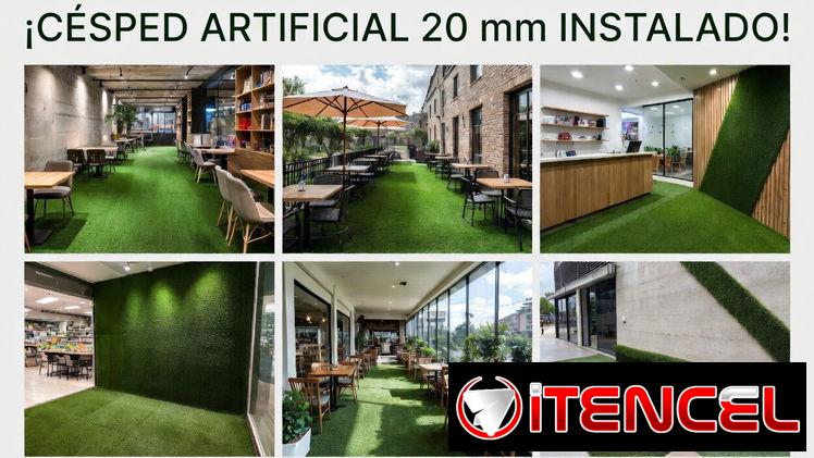 Cesped artificial. Corte a la medida que desee. Grama 20mm en 10usd m²