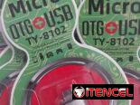 Conector de memoria USB al teléfono OTG+ V8 y puerto C