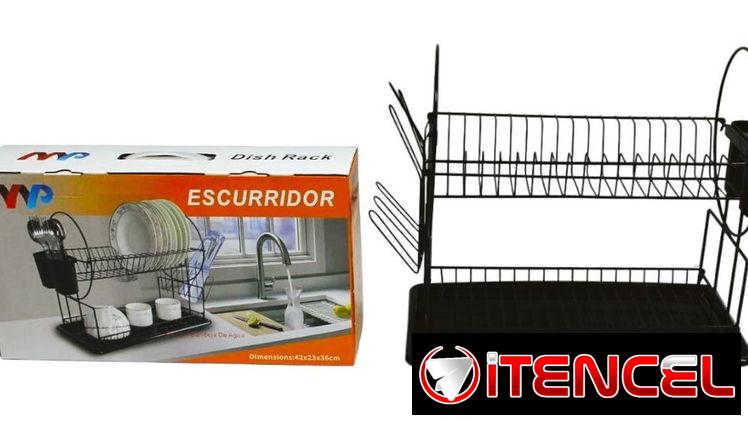 Escurridor de platos 2 nivles 35usd