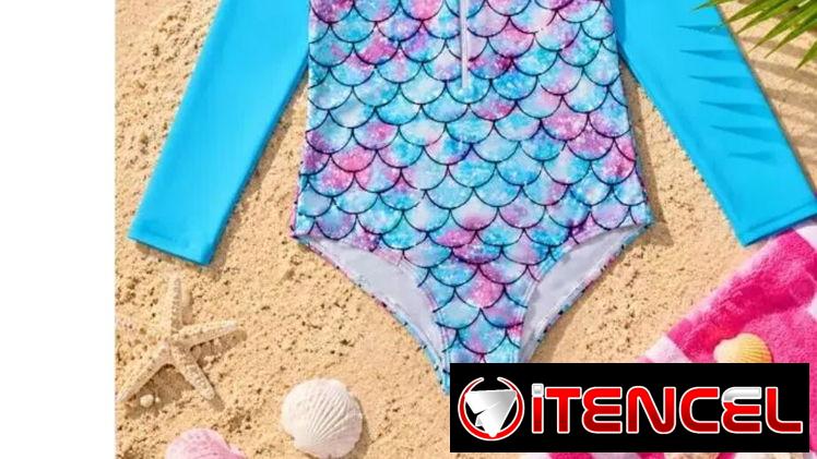 🌊 TRUSAS DE MANGAS LARGAS PARA NIÑAS👇PRECIOS Y TALLAS EN LAS FOTOS