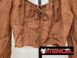 Blusa mangas