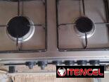 Secadora a vapor y cocina con horno