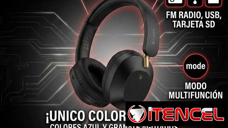 Auricular Bluetooth + Mic (Negro) — 💲30 USD