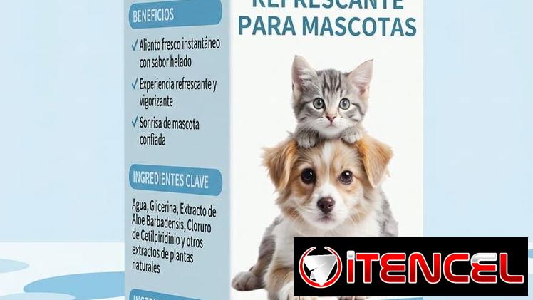 Oivolii – Spray Bucal para Mascotas con Sabor a Helado