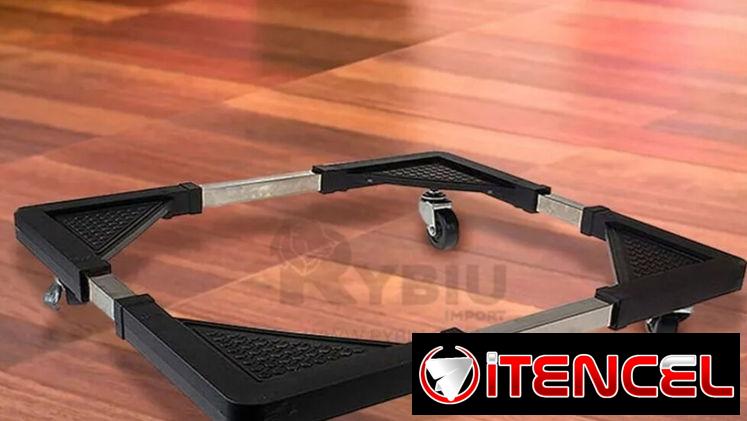Base Para Equipos Electrodomésticos, Ajustable Y Con Rueditas.