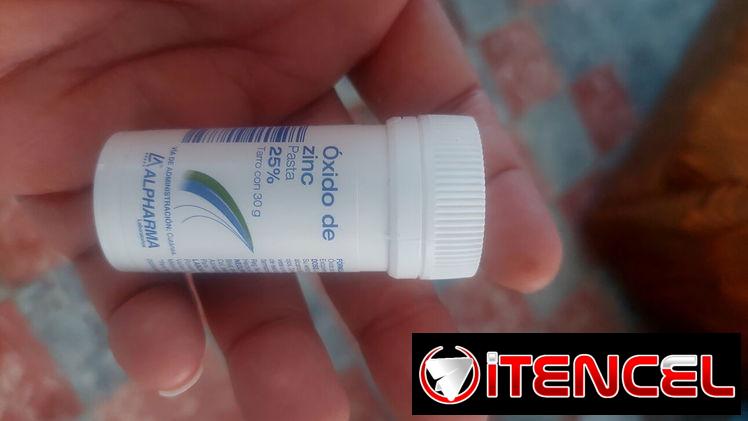 Oxido de zinc en crema