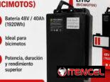 Batería de litio bicimoto