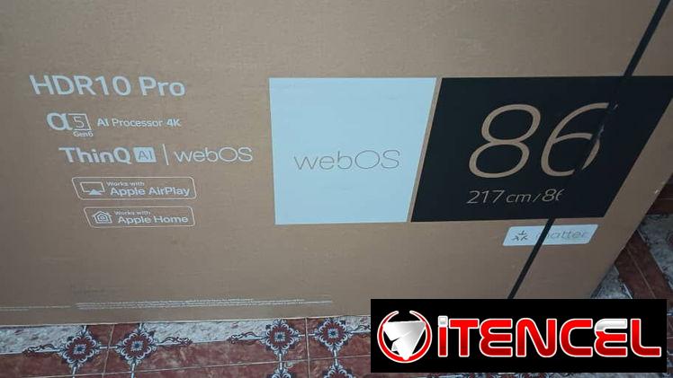 TELEVISORES PLASMA MARCA LG DE 43 55 65 y 86 PLGDS SMART TV NUEVOS EN SU CAJA