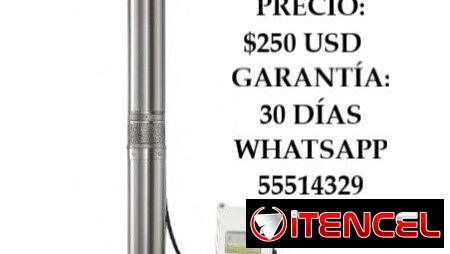 BOMBA DE AGUA SUMERGIBLE 3 HP, ENTREGA DE FACTURA. VARIEDAD DE ELECTRODOMÉSTICOS, ÚTILES DEL HOGAR, ETC