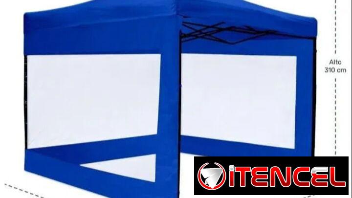 Carpas Azul y transparente de alta calidad