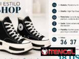 Zapatos-Tenis Converse negros, azules, beige, blancos y mas…corte alto y corte bajo de muy buena calidad