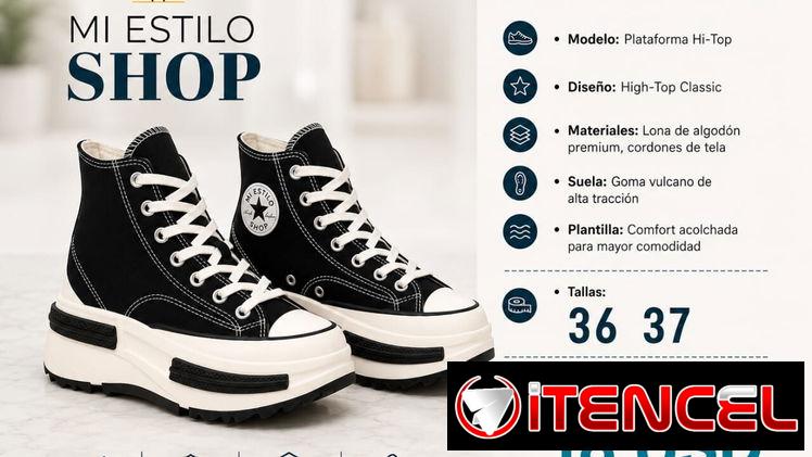 Zapatos-Tenis Converse negros, azules, beige, blancos y mas…corte alto y corte bajo de muy buena calidad