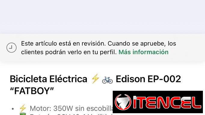 Bicicleta eléctrica Edison