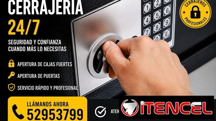 Cerrajero cajas fuertes 24 horas