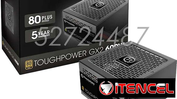Fuente THERMALTAKE Toughpower GX2 600W (600W/49A) 80+ Bronce, No Modular