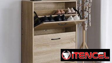 Zapatera de madera