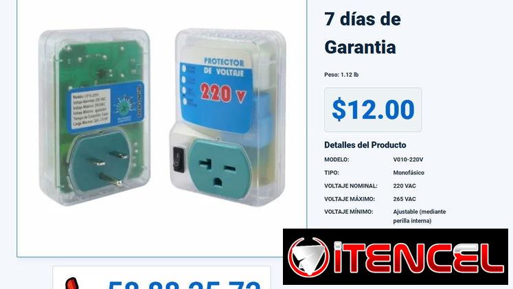 PROTECTOR DE VOLTAJE 220 V V010 VPT-0294